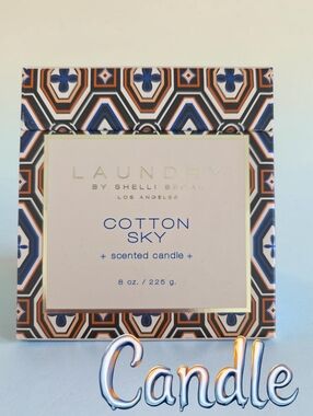 Laundry by shelli Segal Cotton Sky 8 Oz scented candle